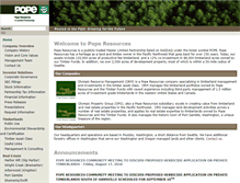 Tablet Screenshot of poperesources.com